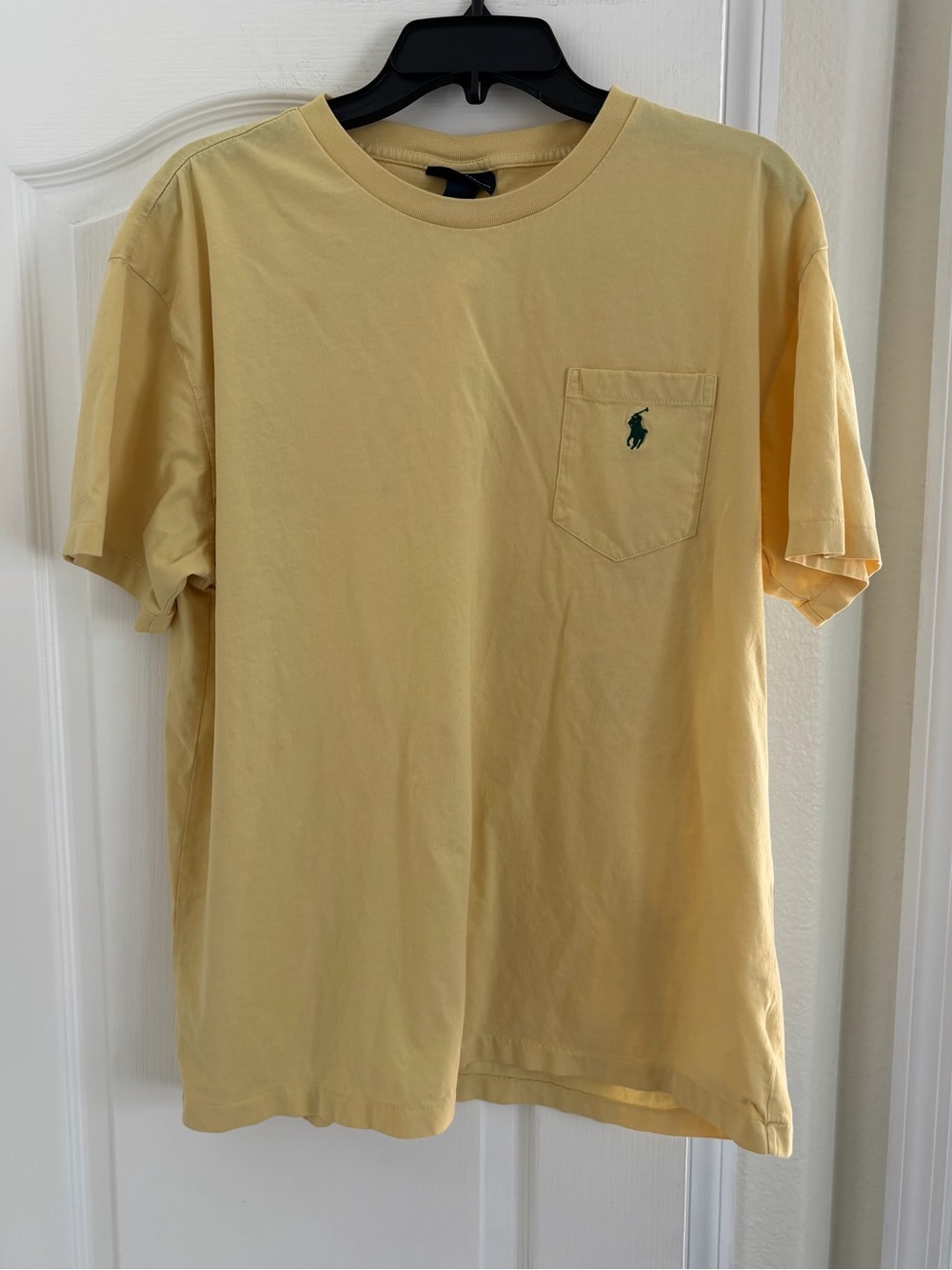 Men’s Polo by Ralph Lauren Men’s Yellow Pocket T-Shirt